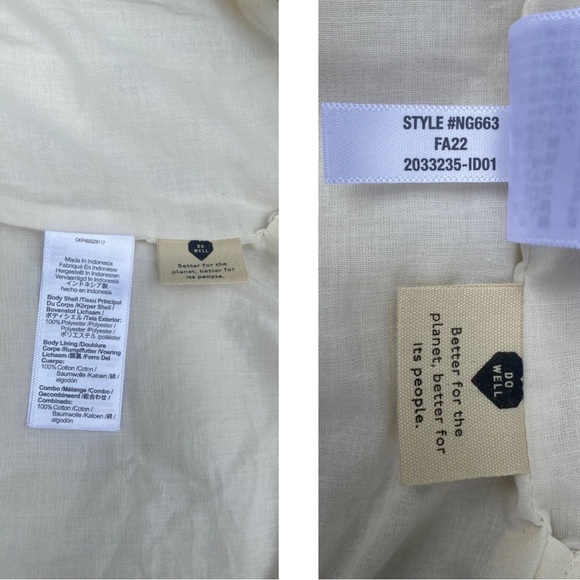 Madewell Faux Shearling Vest NG663 XXS Olive Green Trim Pockets Fall Winter Cozy - Picture 8 of 12